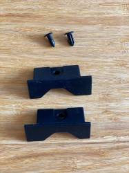 Werner 2 & 3 Section Plastic End Caps - Left & Right Hand ND0504L ND050R and Black Plastic Push Rivets 2 x NK26300