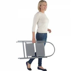 Werner 2 TREAD GREY STEPSTOOL 12752