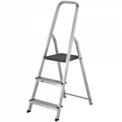 WERNER HIGH HANDRAIL STEPLADDER 3 TREAD 7400318L