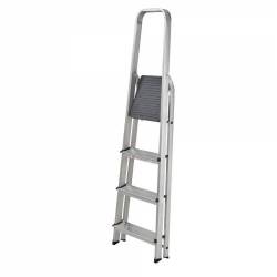 WERNER HIGH HANDRAIL STEPLADDER 4 TREAD 7400418L