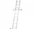 Werner Abru 12 Way Multi Purpose Combination Ladder and Platform 75012 Model Ideal for Foil Dock Starting foil Pump Platform
