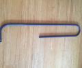 Abru Loft ladder 3 section Blue three point Handrail 