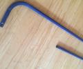 Abru Loft ladder 3 section Blue three point Handrail 