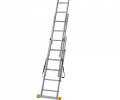 Werner Abru 725 Series Promaster Box Section Triple 3 Section 1.8m 17 Rung Reform Combination Ladder 7251818