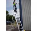 Werner Abru 725 Series Promaster Box Section Triple 3 Section 2.4m 23 Rung Reform Combination Ladder 7252418