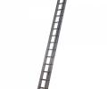 WERNER 4.1m  BOX SECTION DOUBLE EXTENSION LADDER 7224118
