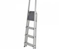 WERNER HIGH HANDRAIL STEPLADDER 4 TREAD 7400418L